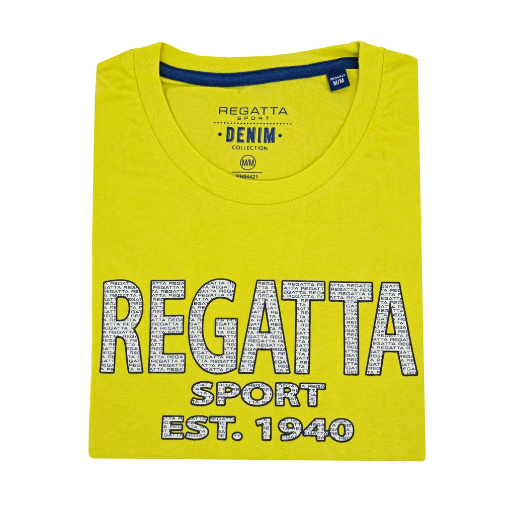 Camiseta Regatta Mangas Cortas Estampada P/ Caballeros by Regatta