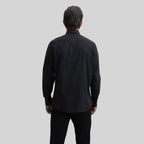 ROLLS SHIRT LONG SLEEVE BLACK - Monastery