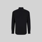 ROLLS SHIRT LONG SLEEVE BLACK - Monastery