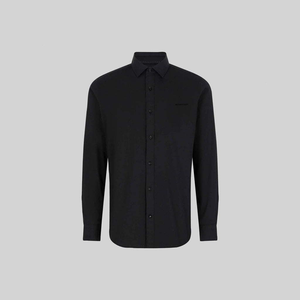 ROLLS SHIRT LONG SLEEVE BLACK - Monastery