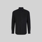 ROLLS SHIRT LONG SLEEVE BLACK - Monastery
