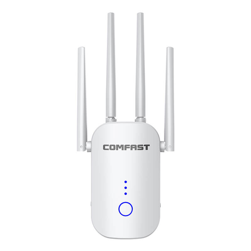 Repetidor WIFI 4 Antenas 2.4G 5G Comfast 1200Mbps