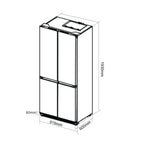 Nevera DRIJA GLASS-B 18CD4P