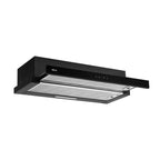 Extractor de Grasa Empotrable DRIJA LED Negro RETRACTIL TOUCH 90 BLACK