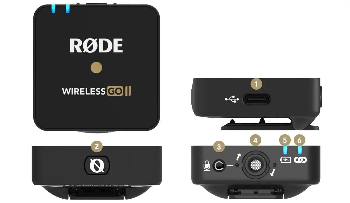 Micrófono Rode Wireless Go II