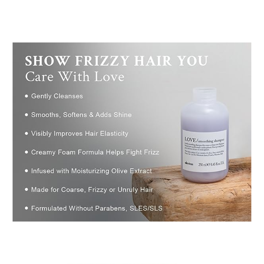 DAVINES LOVE SMOOTH SHAMPOO 250ML