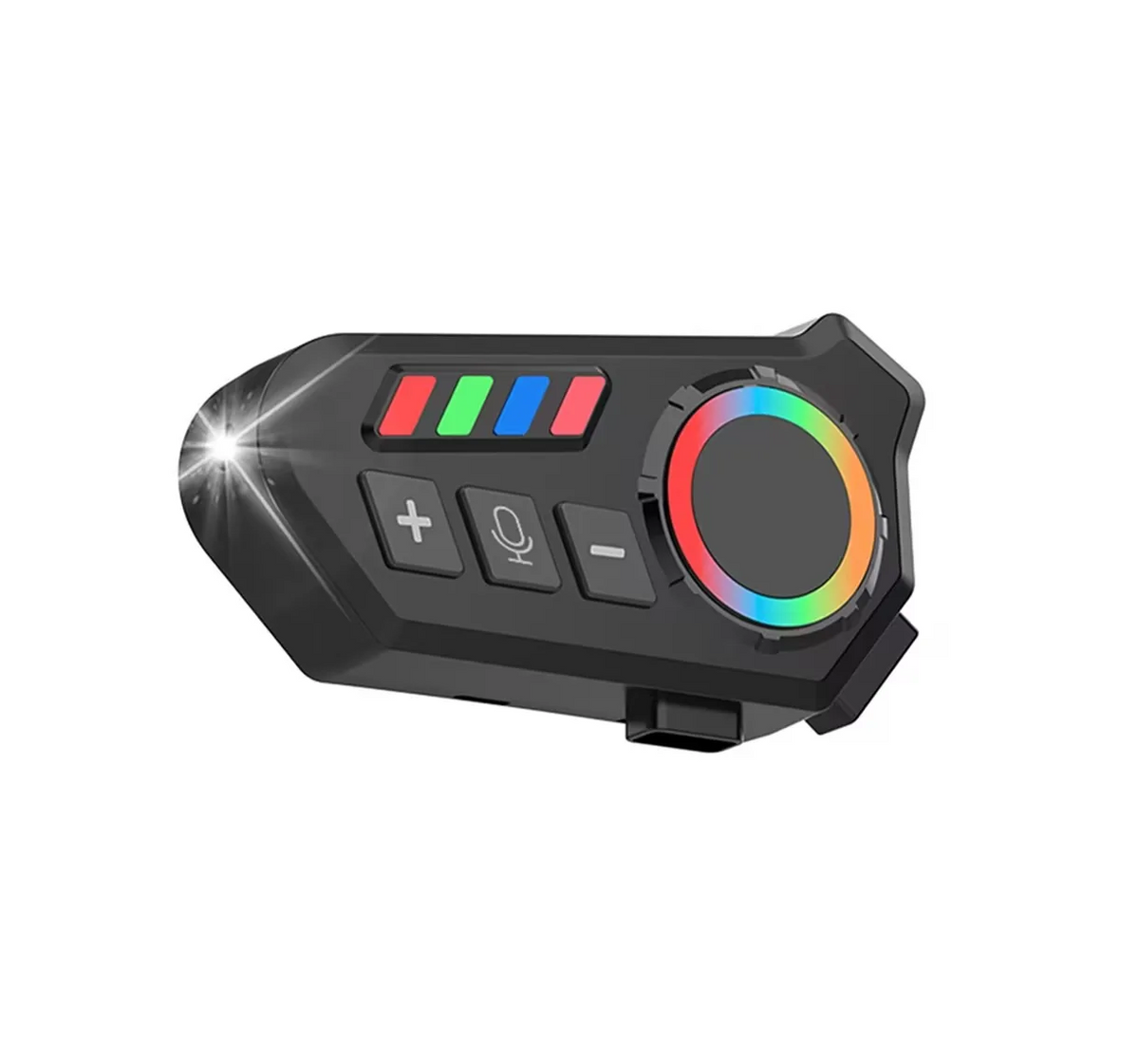 Audífono Bluetooth Para Casco de Motocicleta Con Audio HD, Control por Voz y Resistencia al Agua