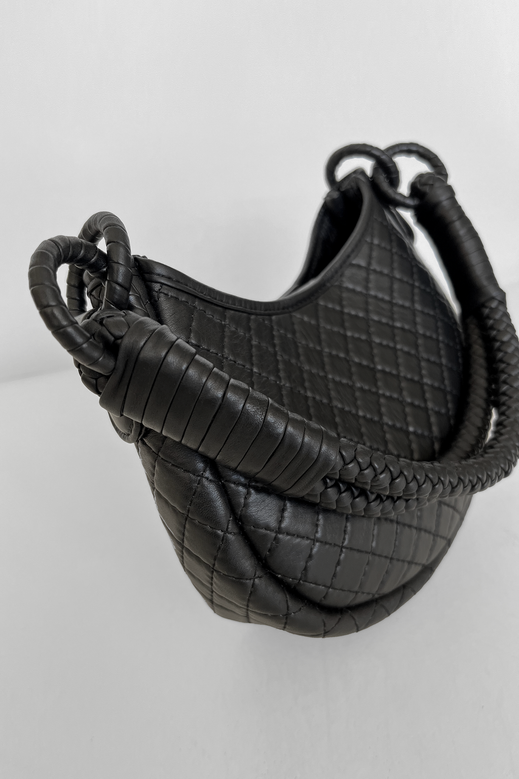 Saddle Mini, Shoulder Bag - Black