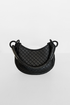 Saddle Mini, Shoulder Bag - Black