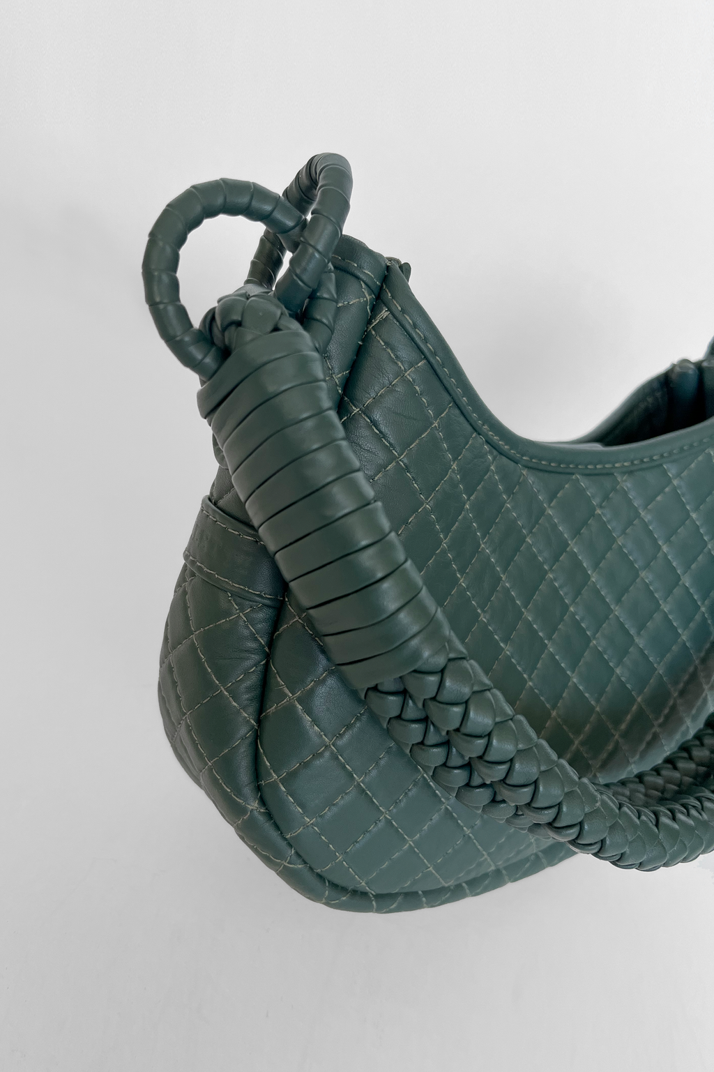 Saddle Mini, Shoulder Bag - Green