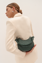 Saddle Mini, Shoulder Bag - Green