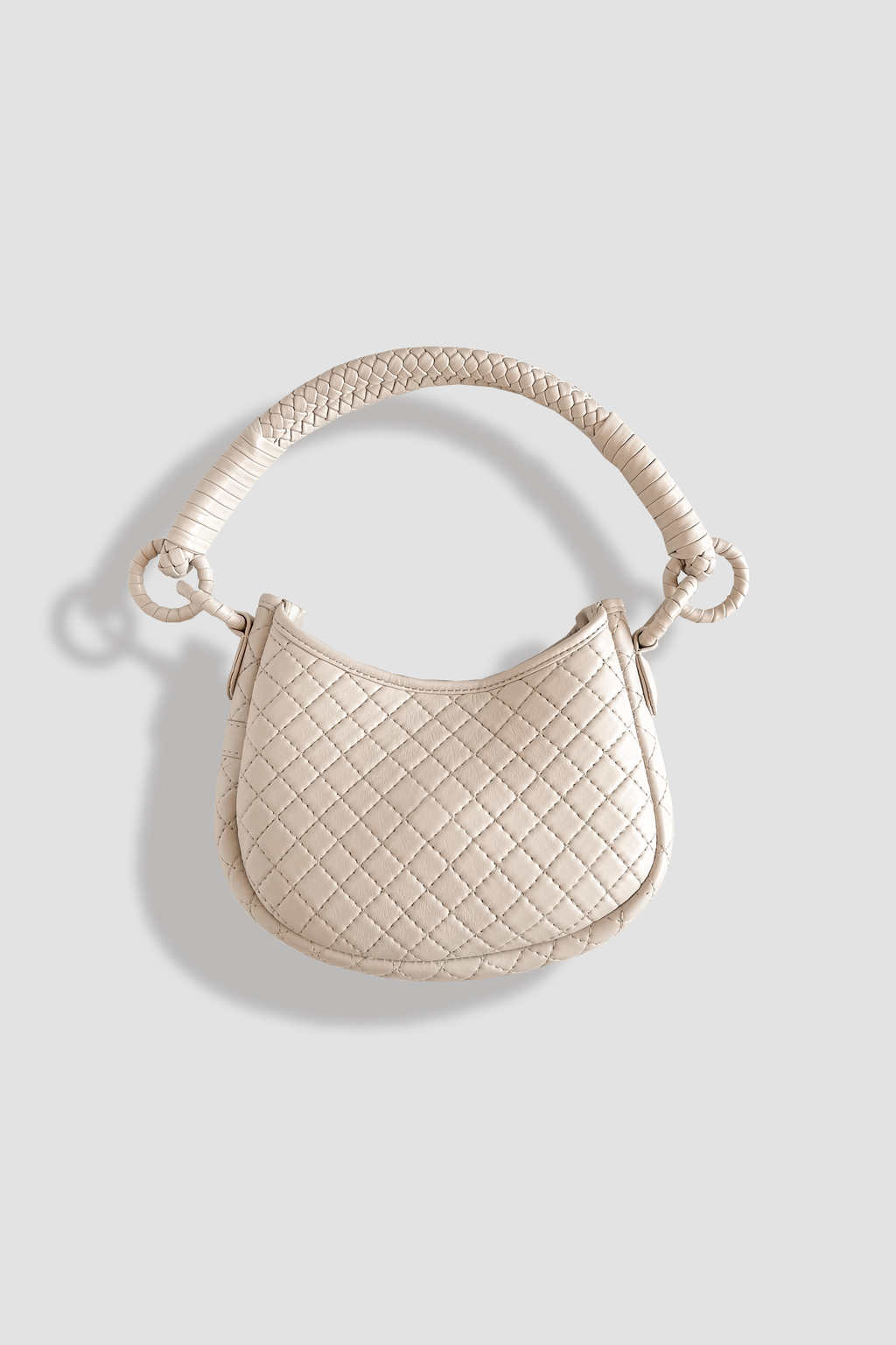 Saddle Mini, Shoulder Bag - Offwhite
