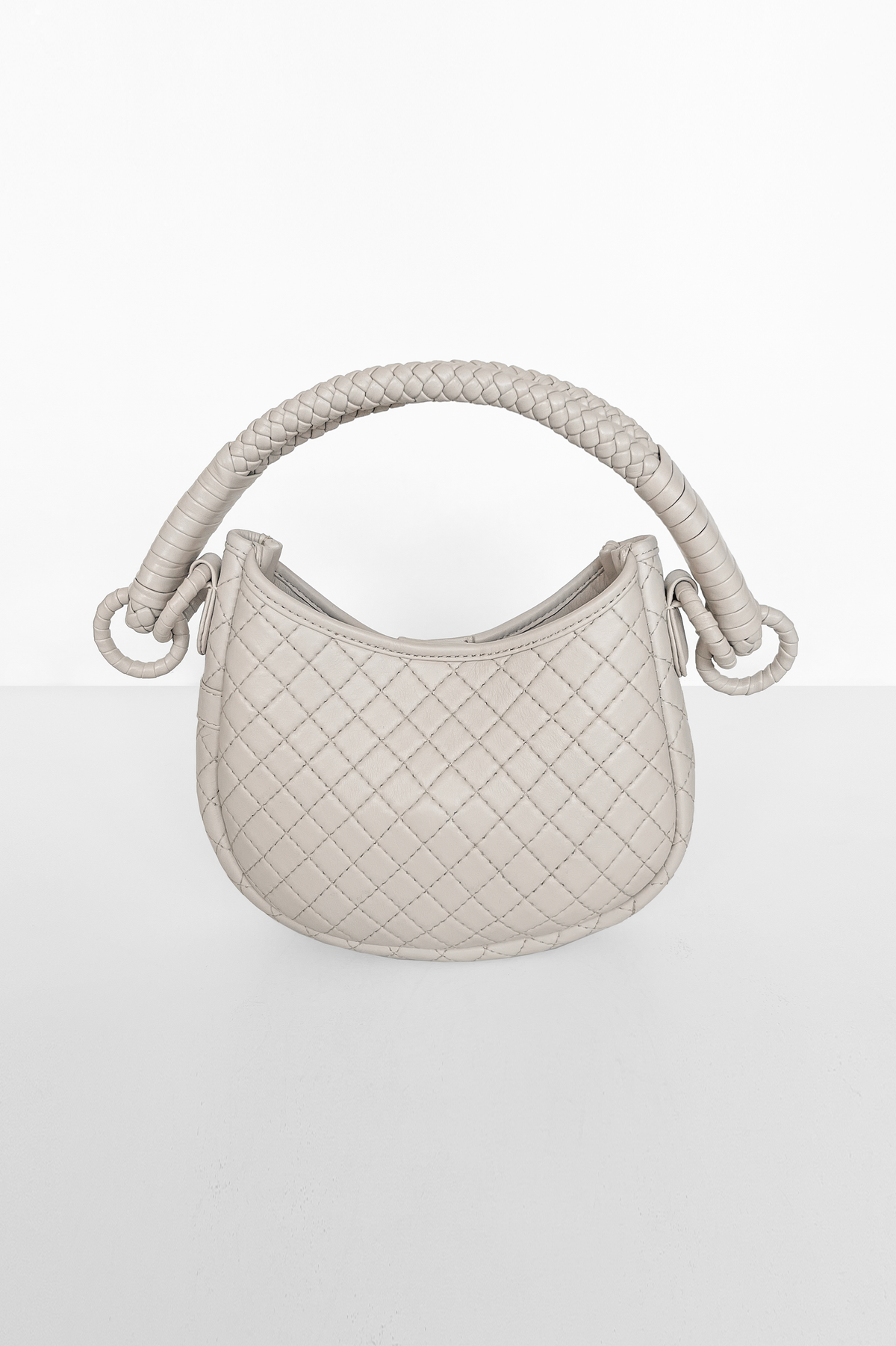 Saddle Mini, Shoulder Bag - Offwhite