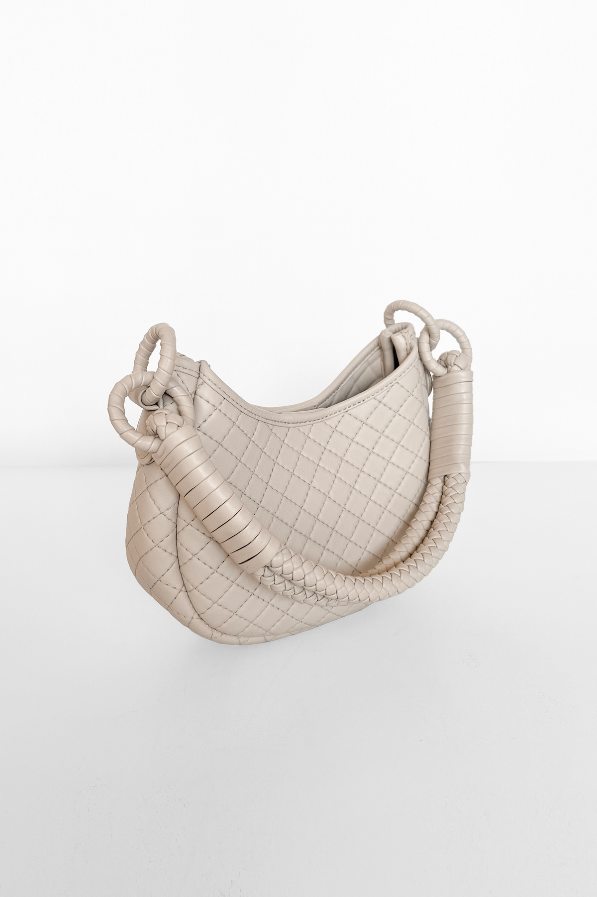 Saddle Mini, Shoulder Bag - Offwhite