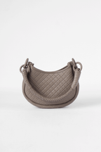 Saddle Mini, Shoulder Bag - Taupe