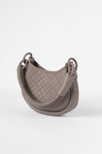 Saddle Mini, Shoulder Bag - Taupe