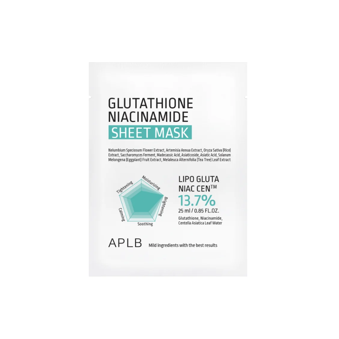 (SB) APLB GLUTATHIONE NIACINAMIDE SHEET MASK