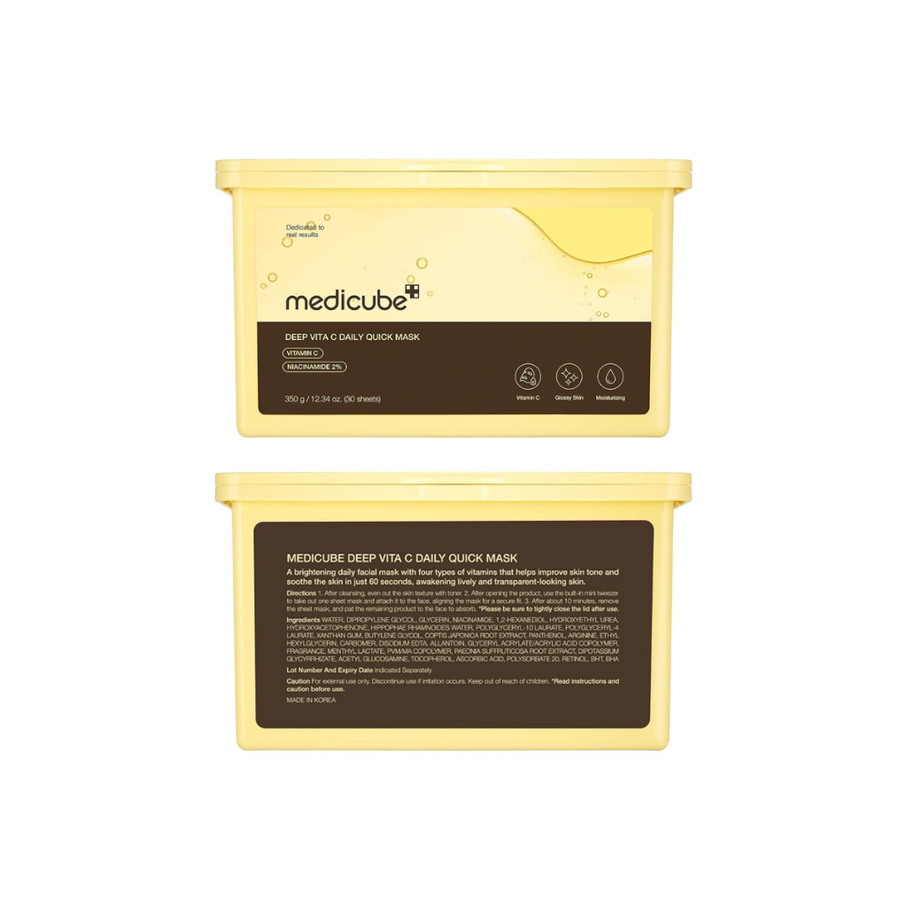 (SB) MEDICUBE DEEP VITA C DAILY QUICK MASK (30PCS)