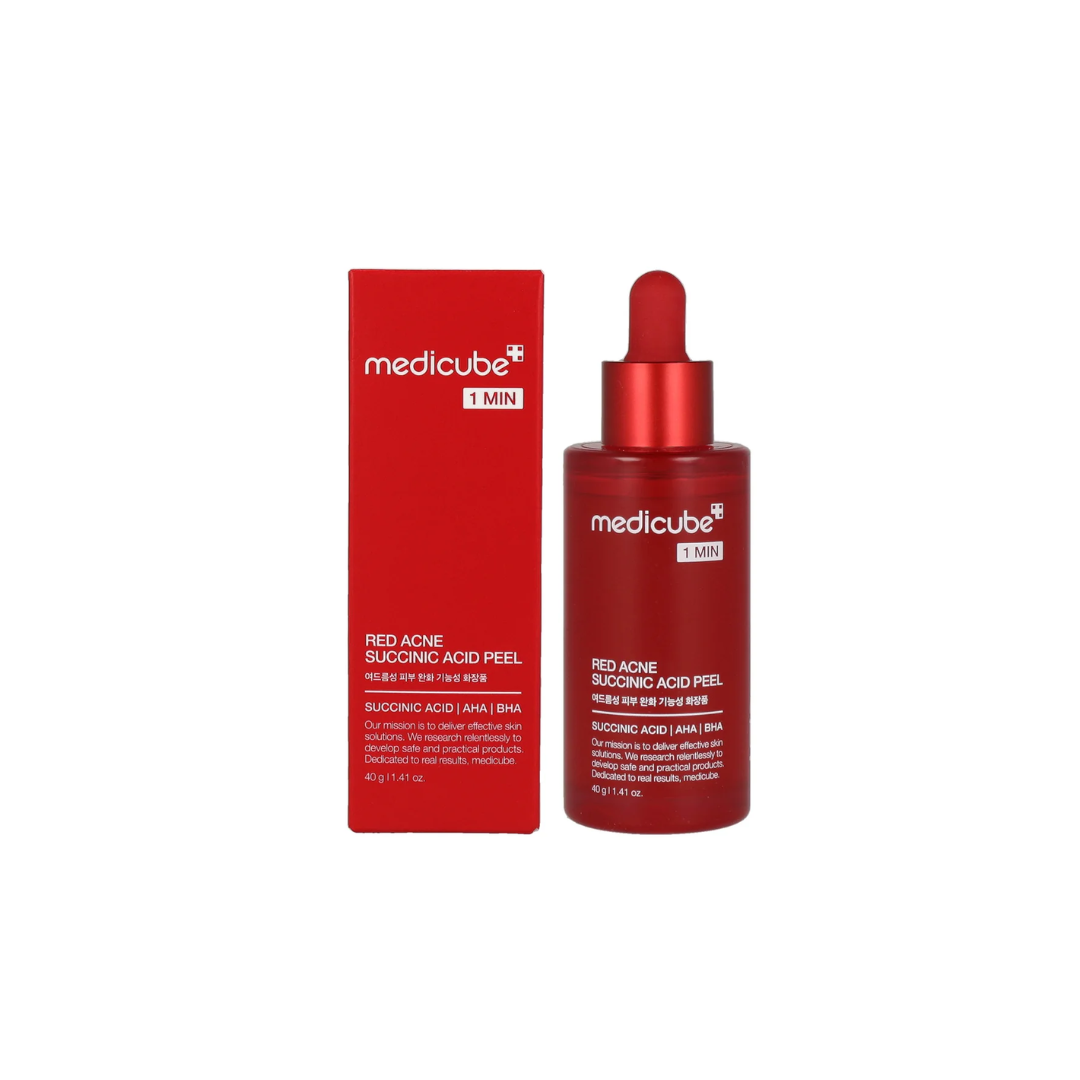 (SB) MEDICUBE RED ACNE SUCCINIC ACID PEEL 40G
