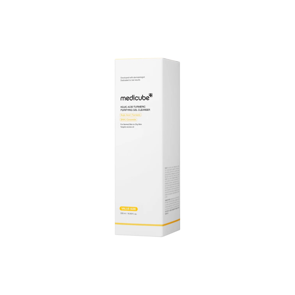(SB) MEDICUBE KOJIC ACID TURMERIC GEL TO FOAM CLEANSER 500ML