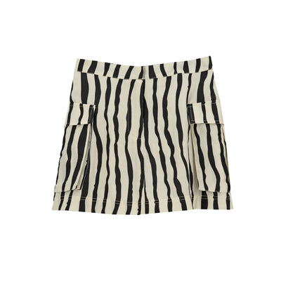 Falda Rubienn Rayas Cargo para Damas