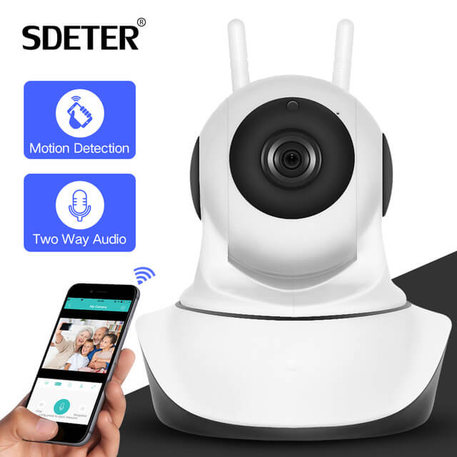 Cámara Giratoria WiFi 720p SDETER