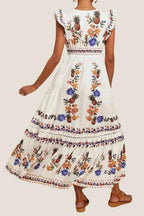 Vestido Sunday Up Mangas Cortas Estampado Para Damas by Sunday Up