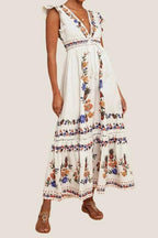 Vestido Sunday Up Mangas Cortas Estampado Para Damas by Sunday Up
