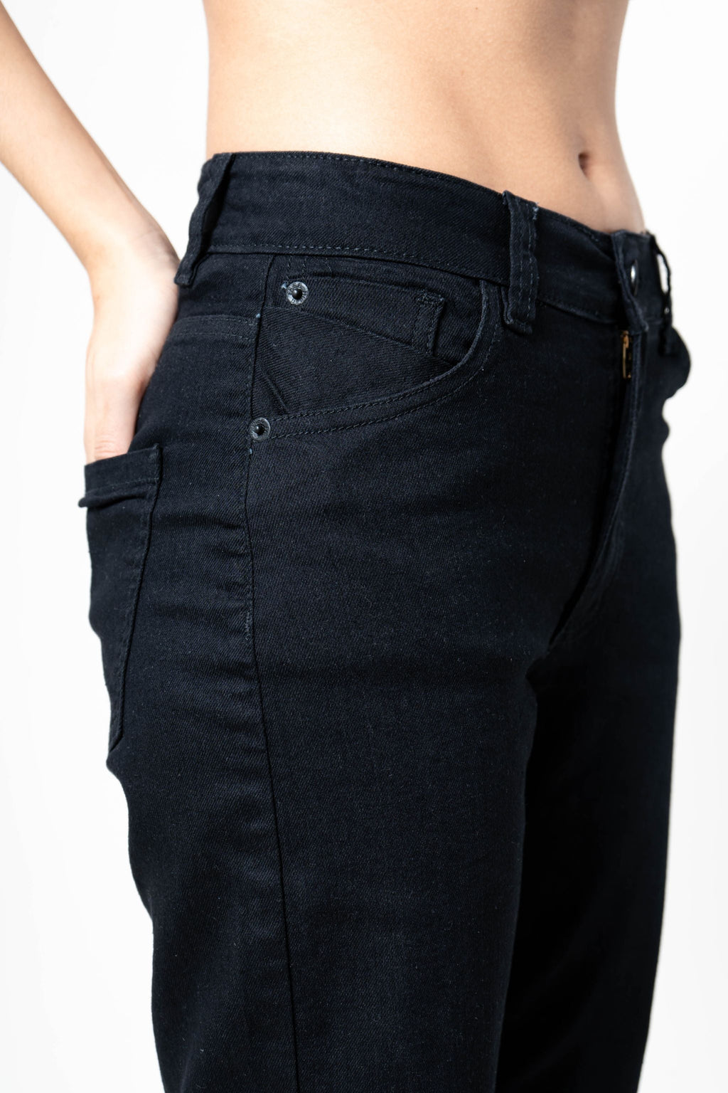 JEANS FLARE CROPPED G-M 8318.