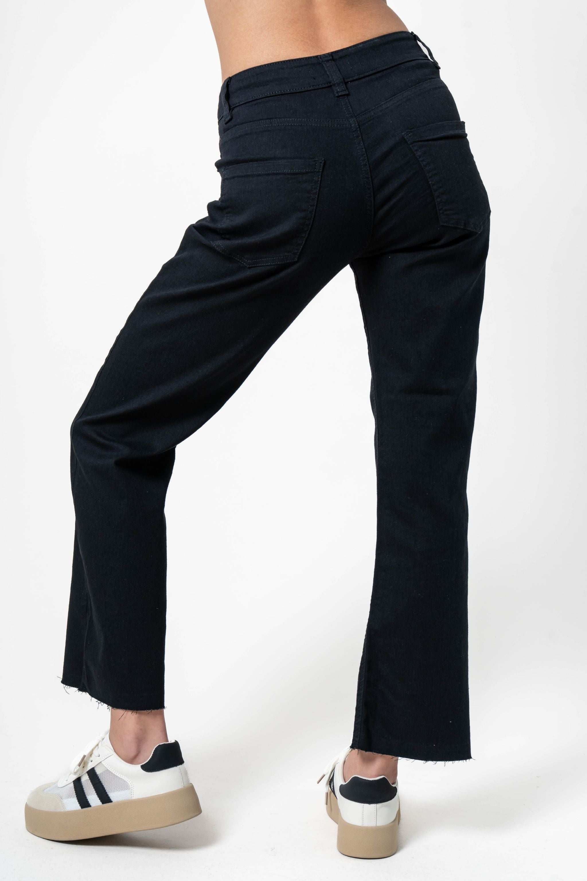 JEANS FLARE CROPPED G-M 8318.