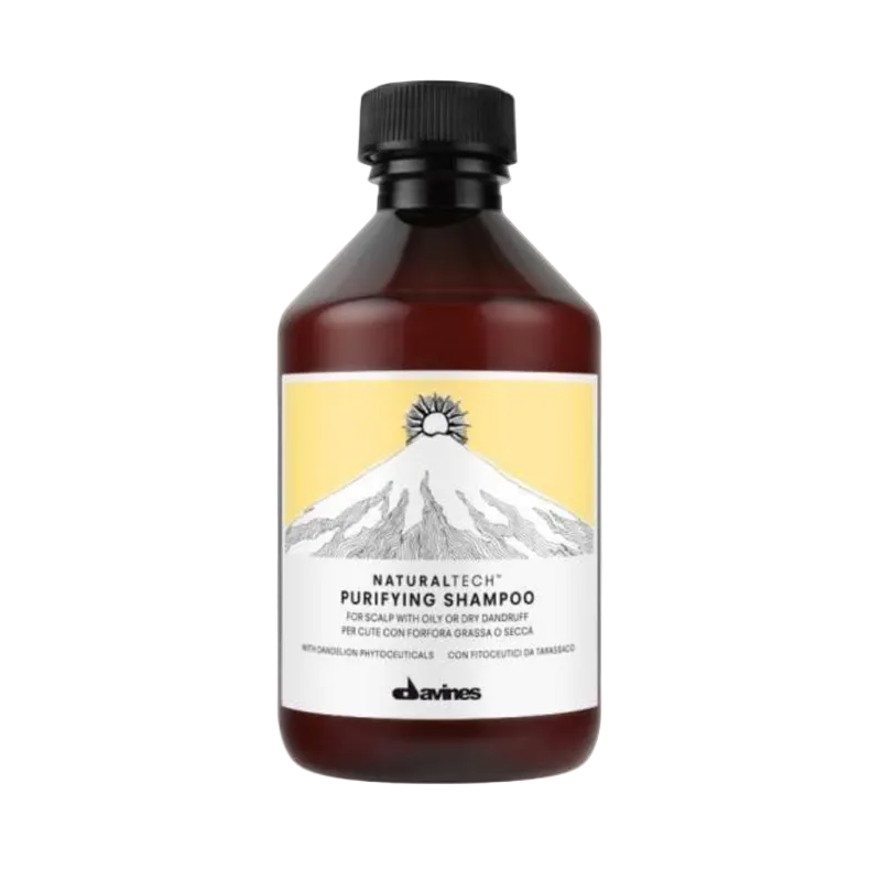 SHAMPOO DAVINES NATURAL TECH PURIFYING 100 ML.