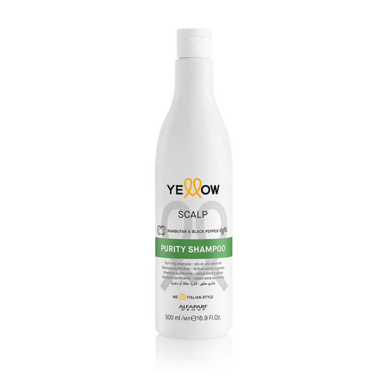 SHAMPOO YELLOW PURITY SCALP 500 ML