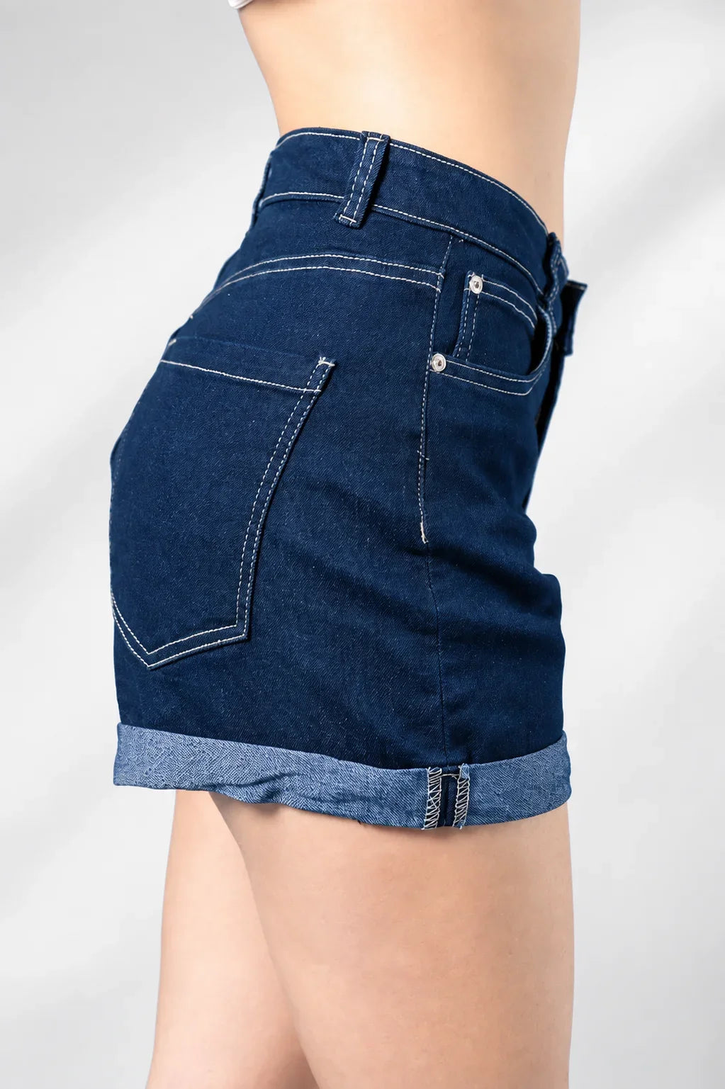 Short, color/material denim, marca Free Spirit – vista 5