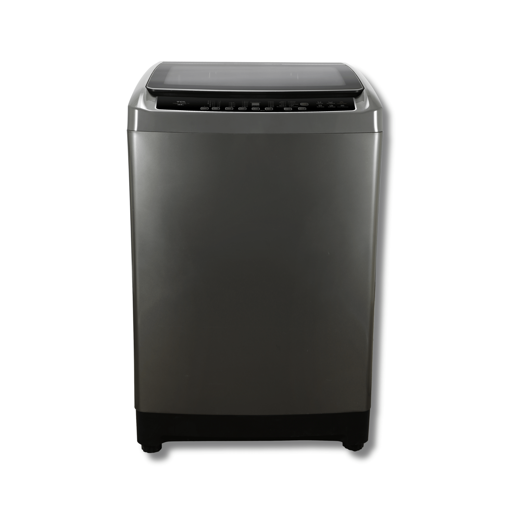 Lavadora TCL F315TLG 33 Libras Tina de acero inoxidable Gris