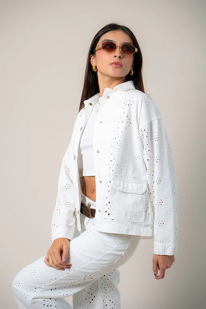SOBRECAMISA BORDADA G-C 8225 - Kliquea