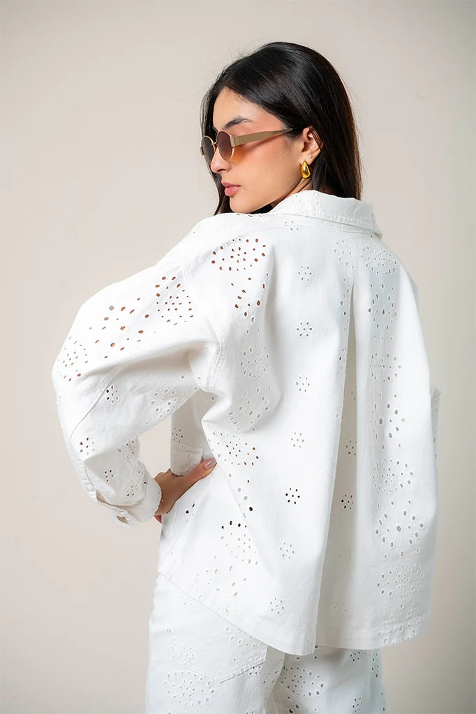 SOBRECAMISA BORDADA G-C 8225 - Kliquea