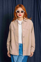 SOBRECAMISA OVERSIZE 8199 - Kliquea