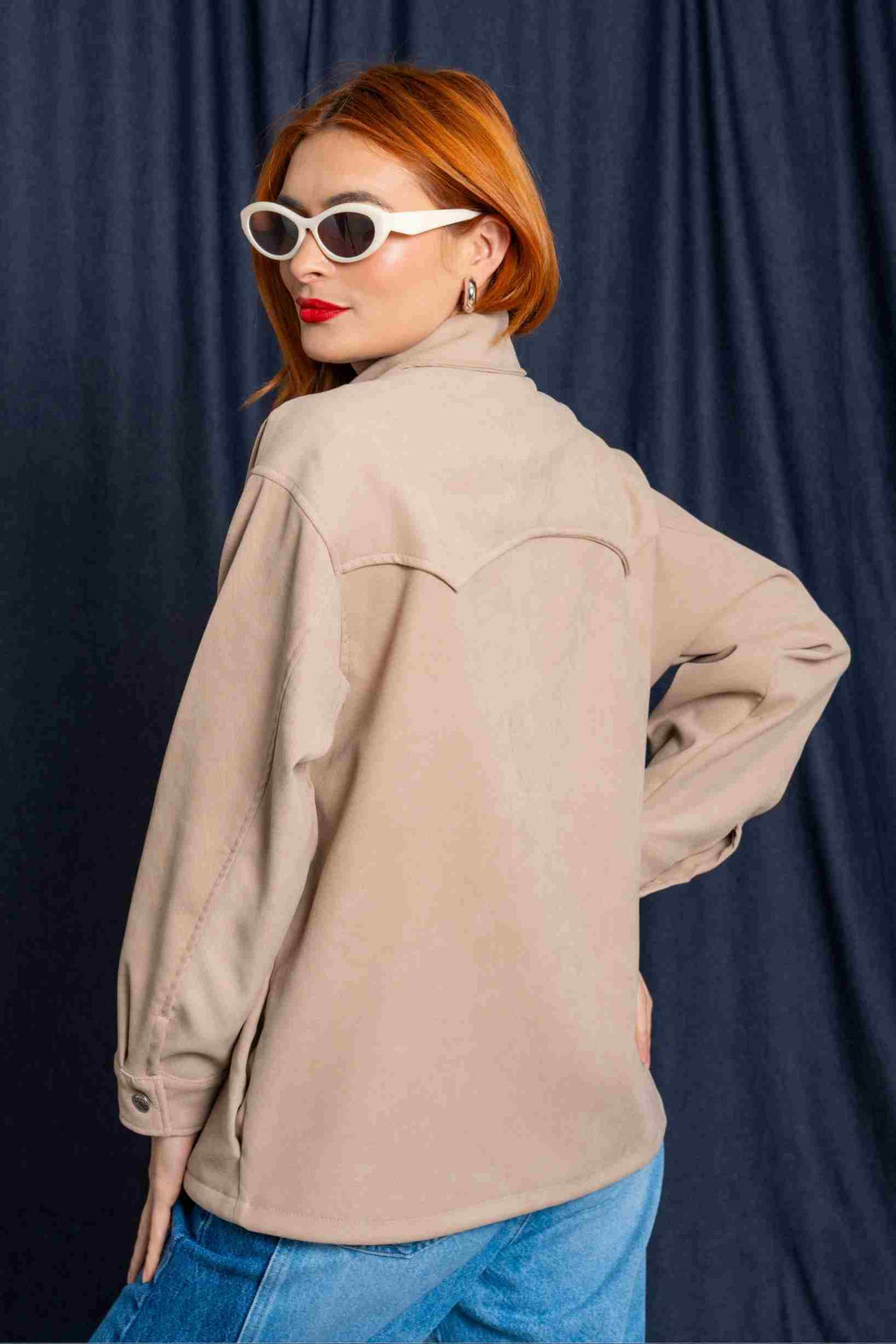 SOBRECAMISA OVERSIZE 8199 - Kliquea