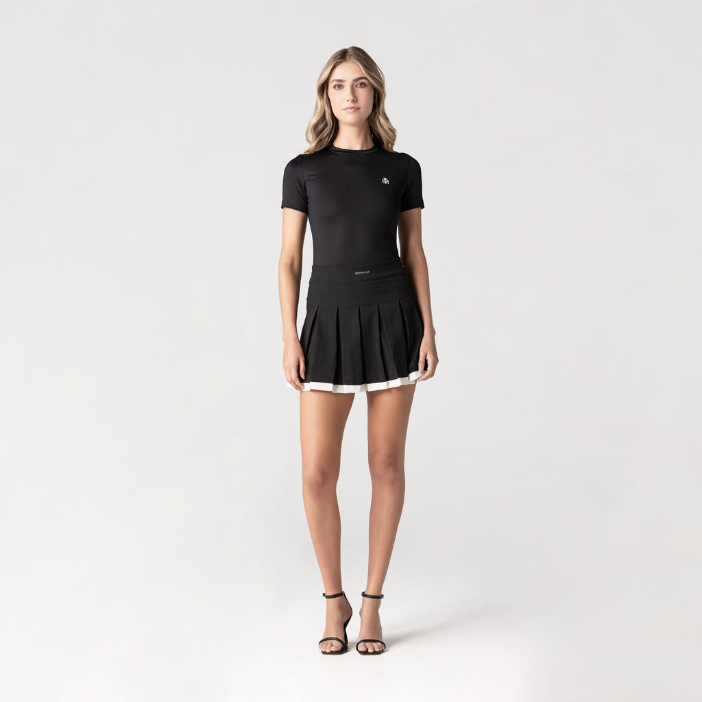 T-shirt women, color/material negro, marca Monastery – vista 2
