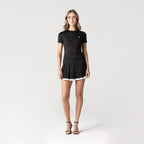 T-shirt women, color/material negro, marca Monastery – vista 2
