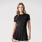 T-shirt women, color/material negro, marca Monastery – vista 3