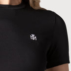 T-shirt women, color/material negro, marca Monastery – vista 4