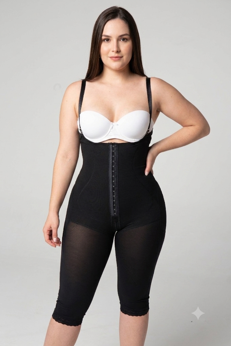 ST-011L · Faja larga senos libres tira brasier - vista posterior