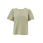 Blusa Zac & Rachel Mangas Cortas Rayas para Damas