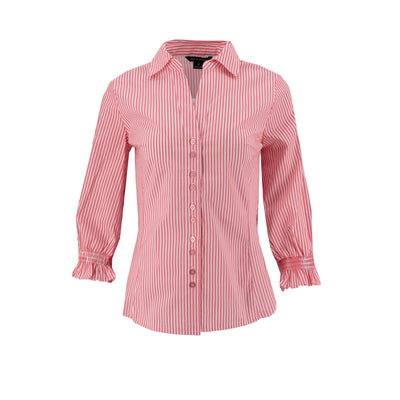 Blusa Zac & Rachel Mangas 3/4 Rayas para Damas