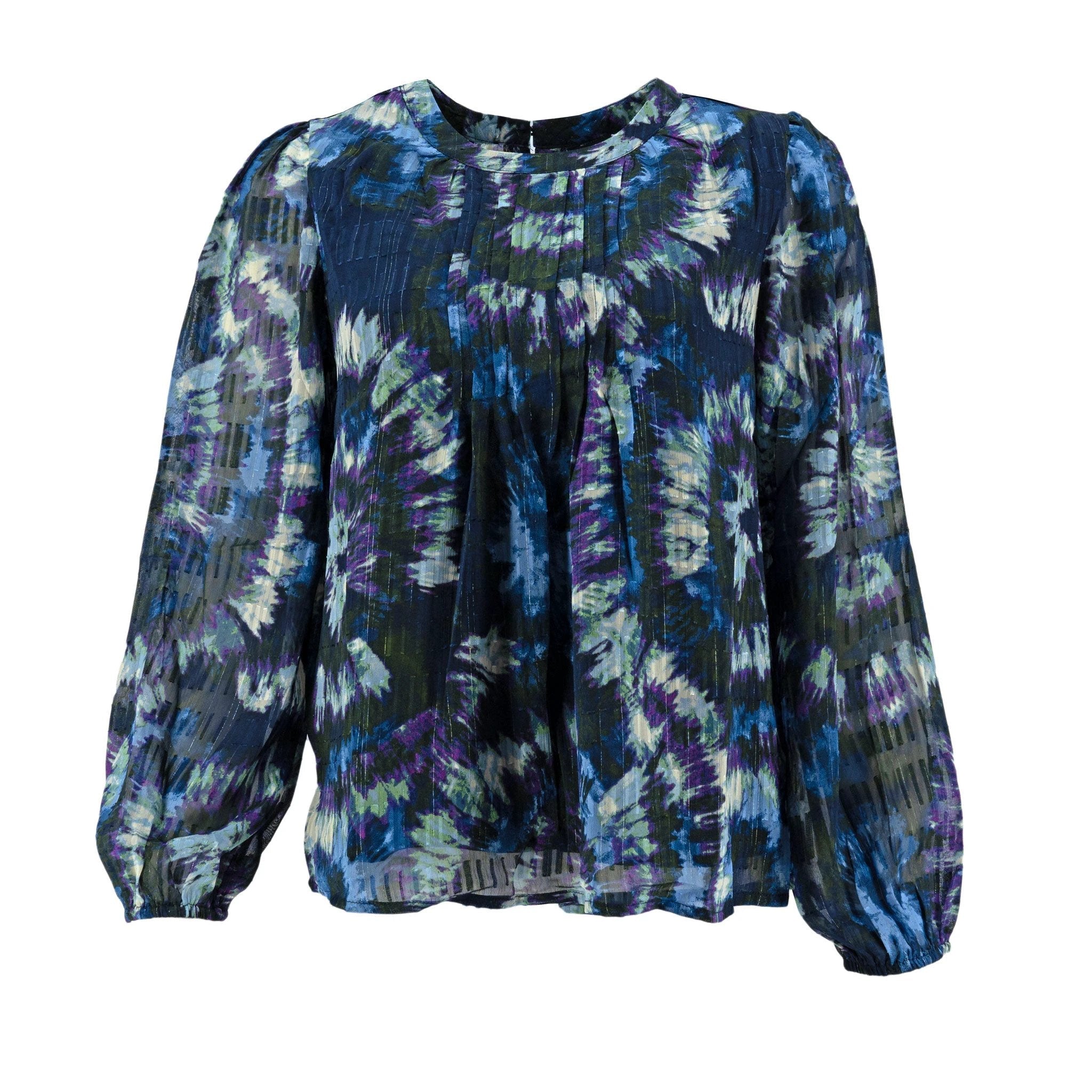 Blusa Zac & Rachel Mangas Largas Estampada P/ Damas by Zac & Rachel