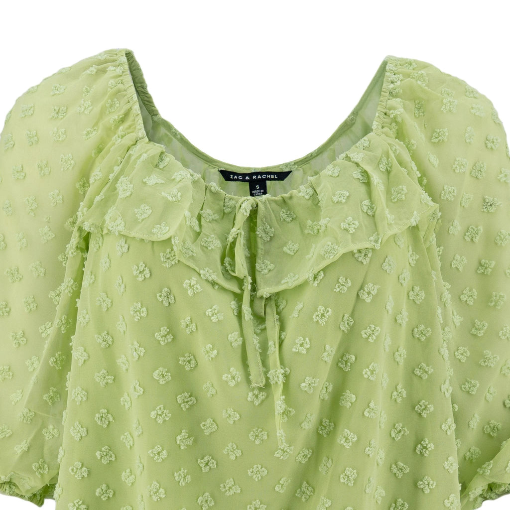 Blusa Zac & Rachel Mangas 3/4 Swiss Point Para Damas by Zac & Rachel