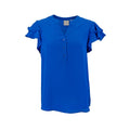 Blusa Zac & Rachel Mangas Cortas Lisa para Damas