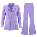 Conjunto Top 10 Mangas Largas 2 Pieza Liso P/ Damas by Top 10