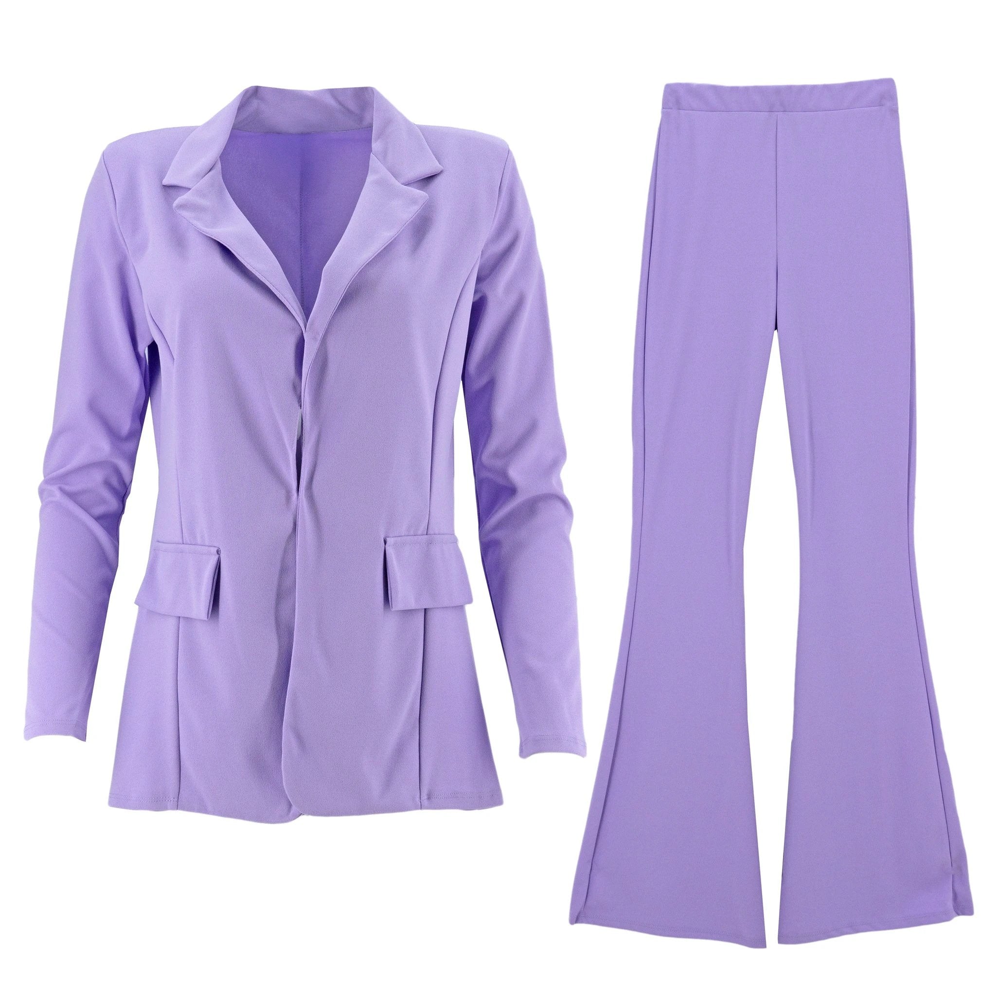 Conjunto Top 10 Mangas Largas 2 Pieza Liso P/ Damas by Top 10